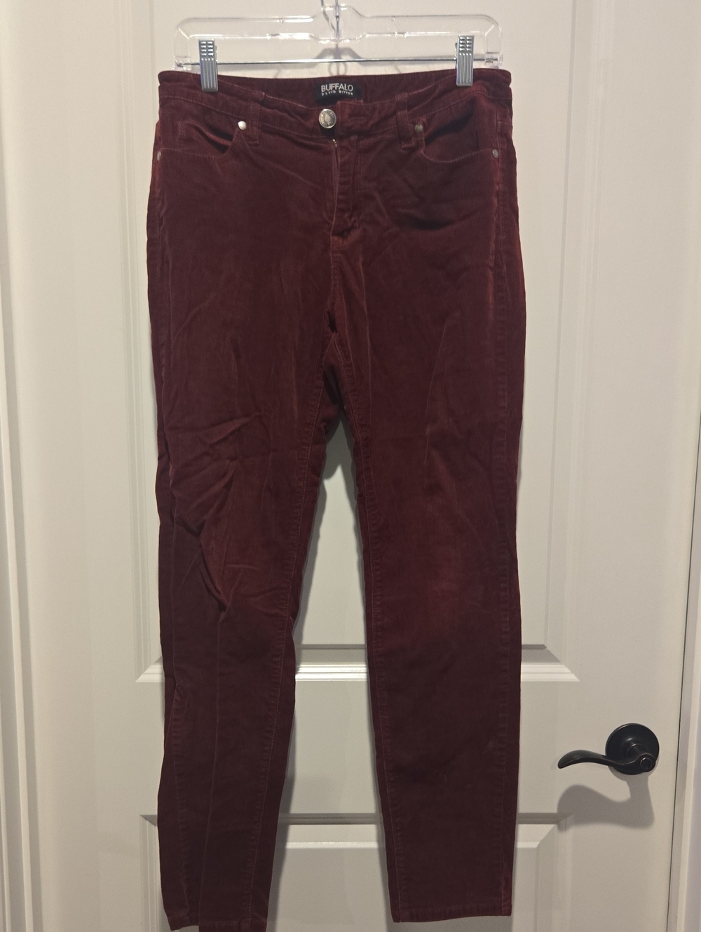 Buffalo David Bitton Deep Burgundy Corduroy Pants